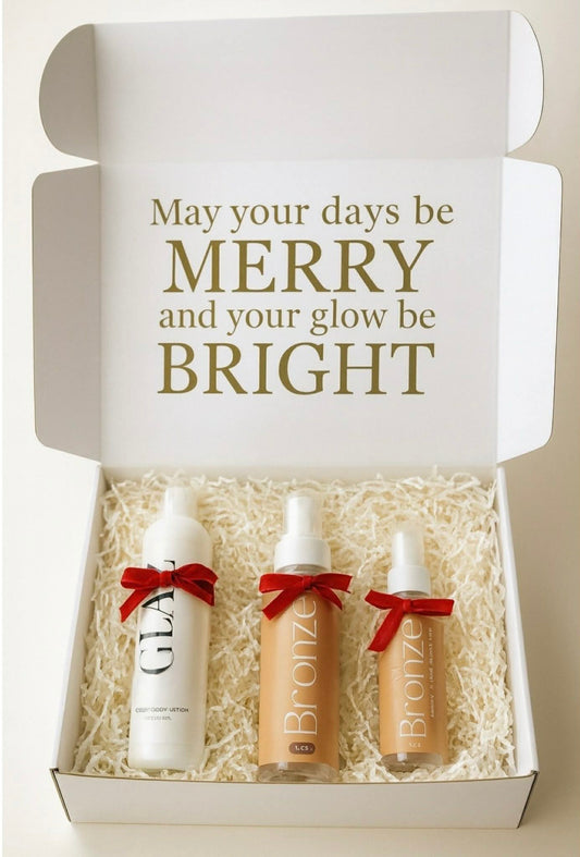 2025 Holiday Bronzed Gift Box - Fair/Pink Skin